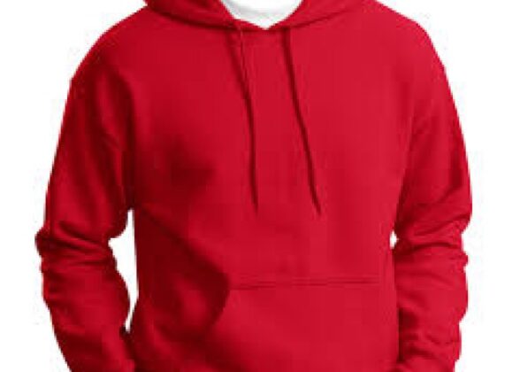 PULLOVER HOODIE-RED